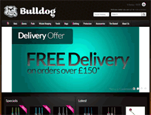 Tablet Screenshot of bulldogcricket.co.uk
